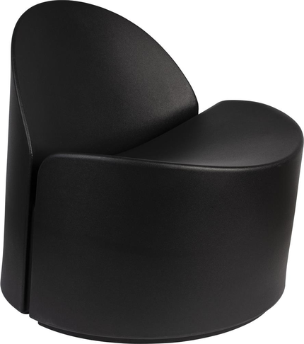 Bloom, Loungestol, Antracit, Økopixel (L: 72 x H: 70 x B: 69 cm.)